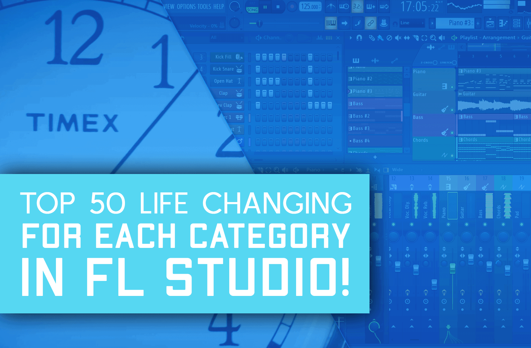 Top 50 Life Changing FL Studio Shortcuts By Category! - Wealthy Sound |  Mixing and Production Tutorials